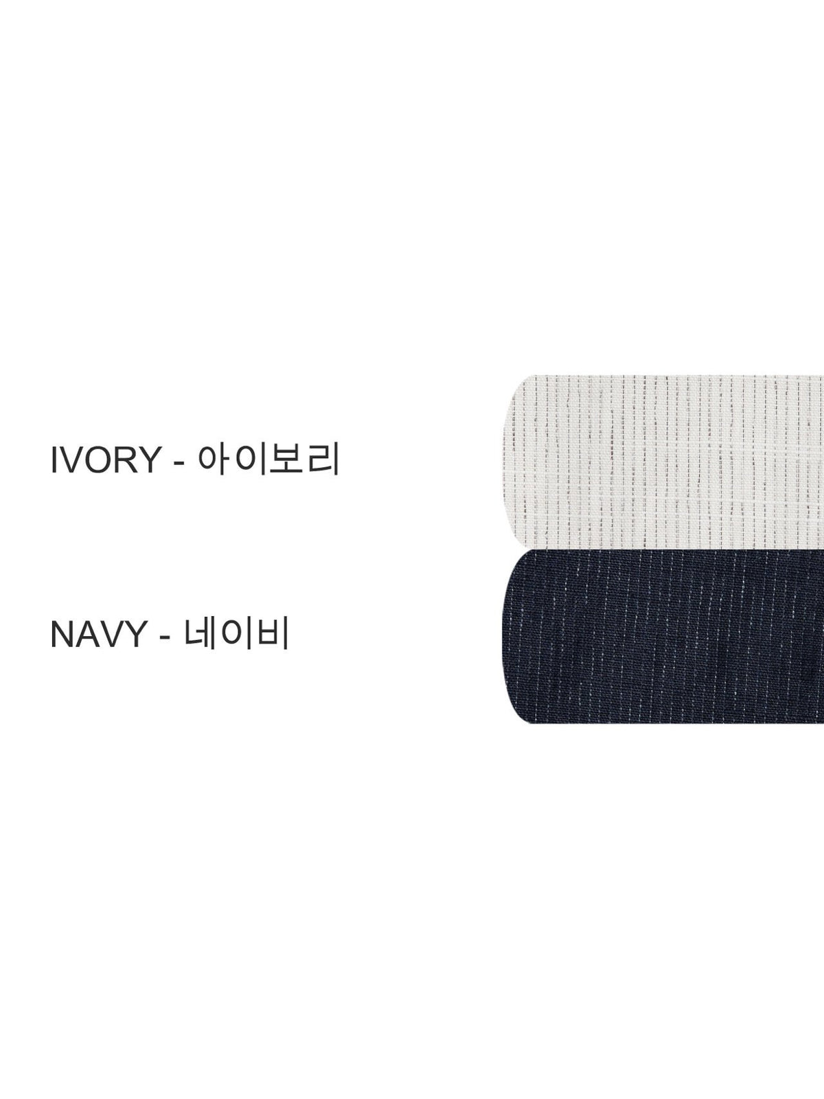 MAGNOLIA Momo Shirt Blouson & String Pants Setup(IVORY, NAVY) 商品画像13/18