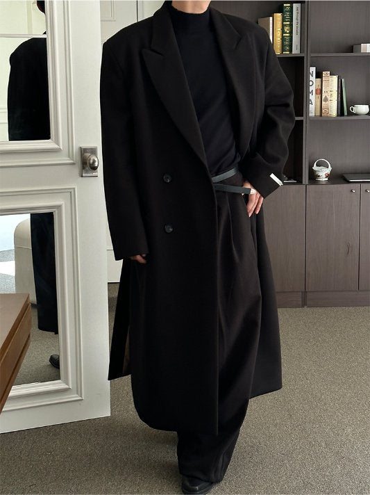 MAGNOLIA Morris Double Coat(IVORY,BLACK) 商品画像2/13