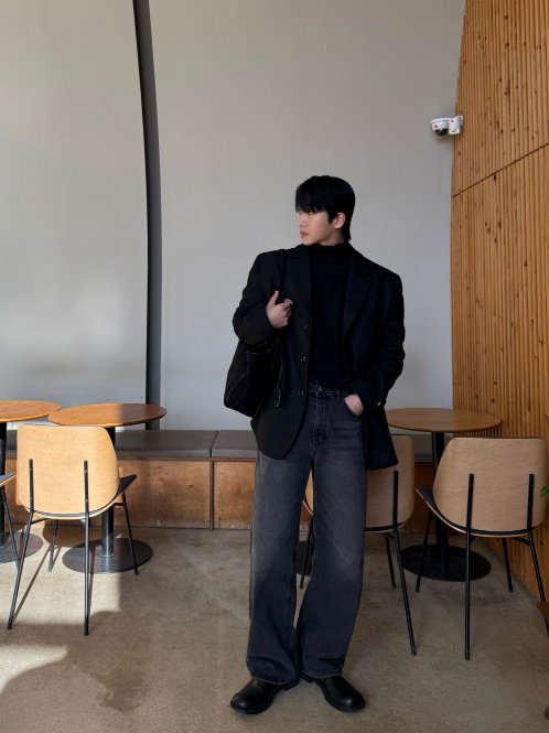 MAGNOLIA Most Wool Blazer(BEIGE,BLACK) 商品画像3/14