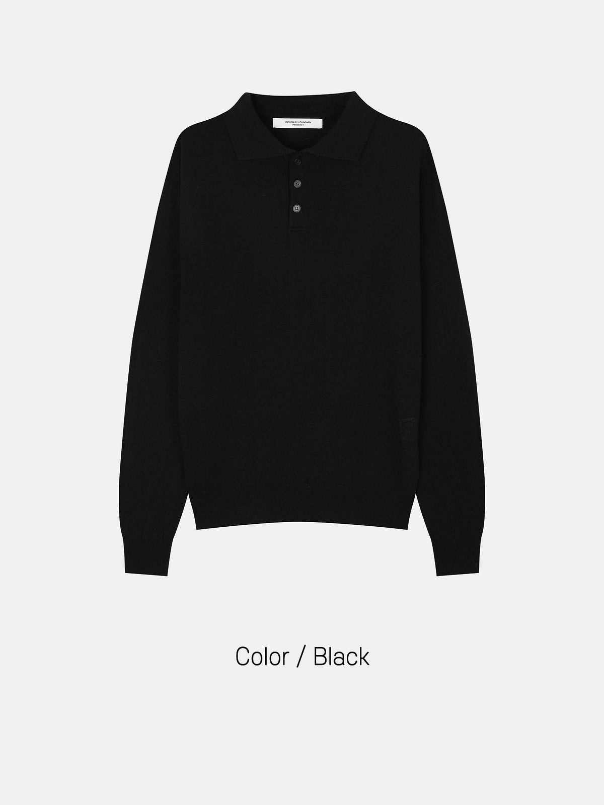 MAGNOLIA Musk Collar Knit(BURGUNDY,CHARCOAL,BLACK) 商品画像5/6