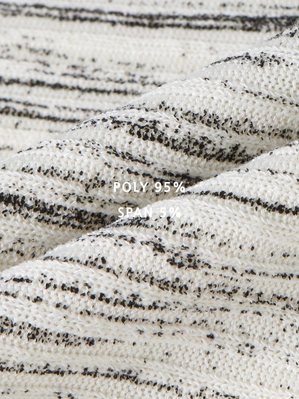 MAGNOLIA Nix Streak Ribbed Long Sleeve Tee(CREAM,GRAY,BLACK) 商品画像8/9