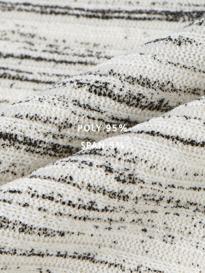 MAGNOLIA Nix Streak Ribbed Long Sleeve Tee(CREAM,GRAY,BLACK) 商品画像8/9