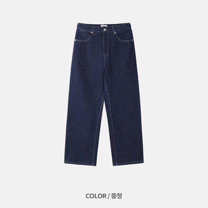 MAGNOLIA One Washed Denim Pants(MID BLUE) 商品画像2/14