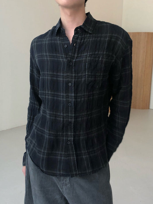 MAGNOLIA Our Pigment Check Shirt(RED,BLACK) 商品画像2/19