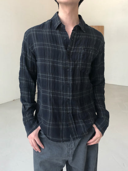 MAGNOLIA Our Pigment Check Shirt(RED,BLACK) 商品画像19/19