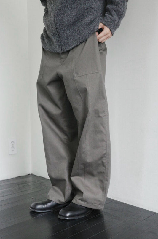 MAGNOLIA Out Balloon Cotton Pants(BEIGE,KHAKI,BLACK) 商品画像1/12