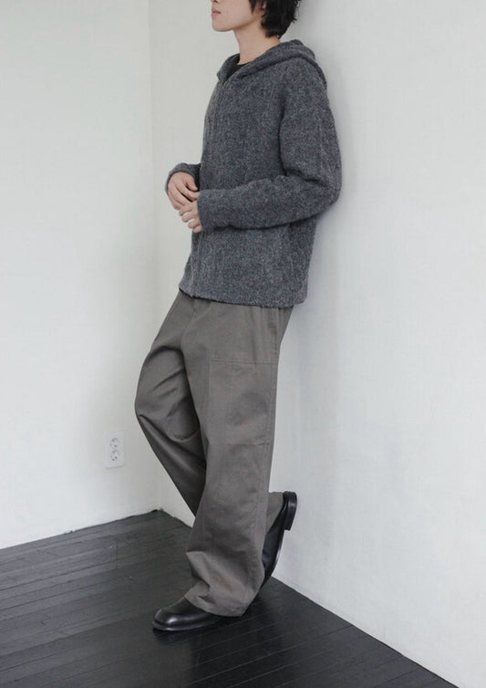 MAGNOLIA Out Balloon Cotton Pants(BEIGE,KHAKI,BLACK) 商品画像2/12