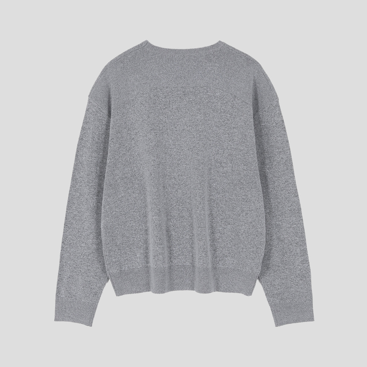 MAGNOLIA Passive Sewing Round Knit(IVORY,MELANGE GRAY,PURPLE,BLACK) 商品画像9/27