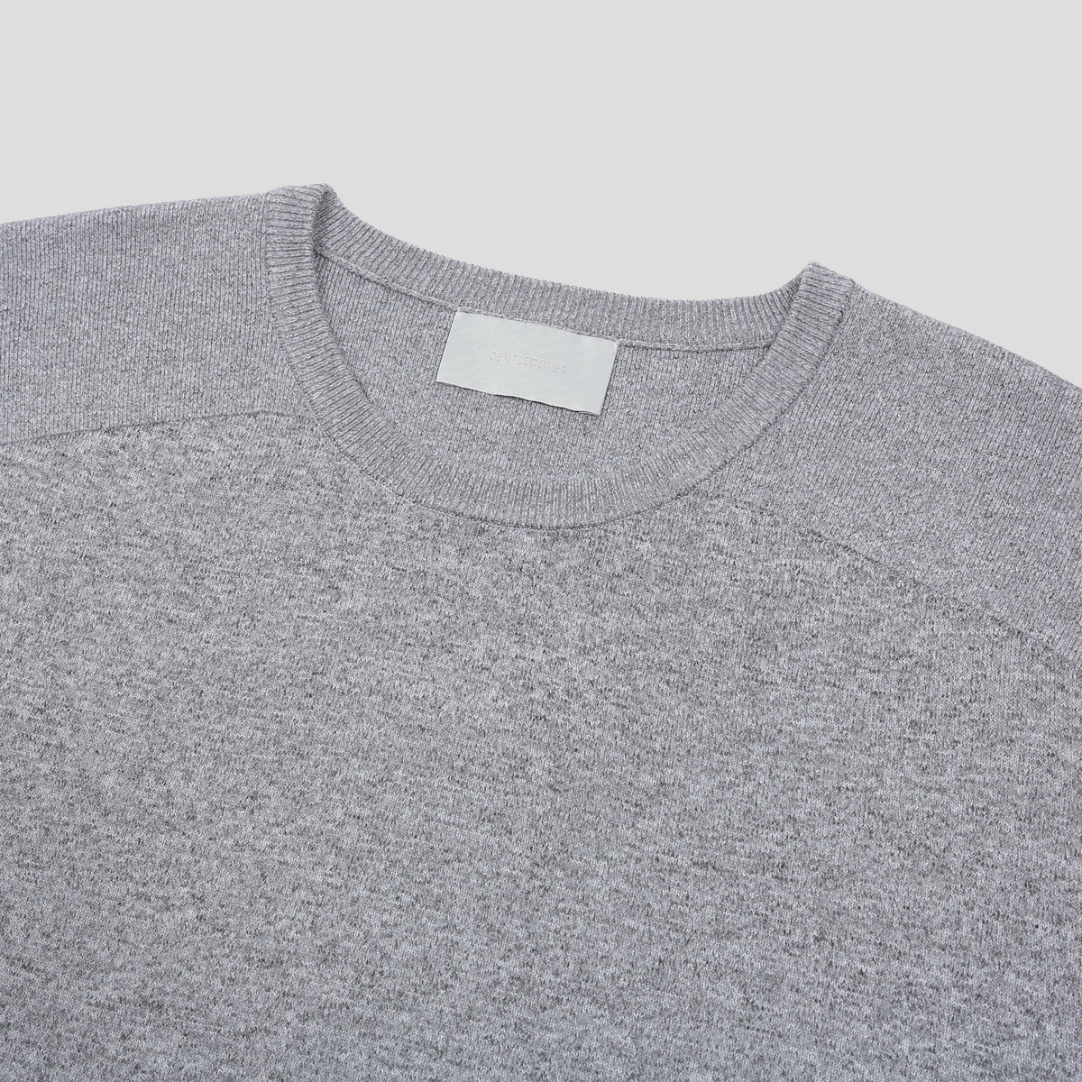 MAGNOLIA Passive Sewing Round Knit(IVORY,MELANGE GRAY,PURPLE,BLACK) 商品画像13/27