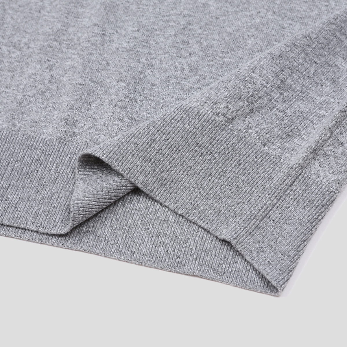 MAGNOLIA Passive Sewing Round Knit(IVORY,MELANGE GRAY,PURPLE,BLACK) 商品画像18/27