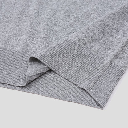 MAGNOLIA Passive Sewing Round Knit(IVORY,MELANGE GRAY,PURPLE,BLACK) 商品画像18/27