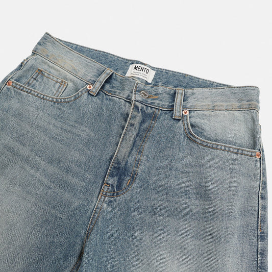 MAGNOLIA Pent Straight Denim Pants(BLUE) 商品画像4/8