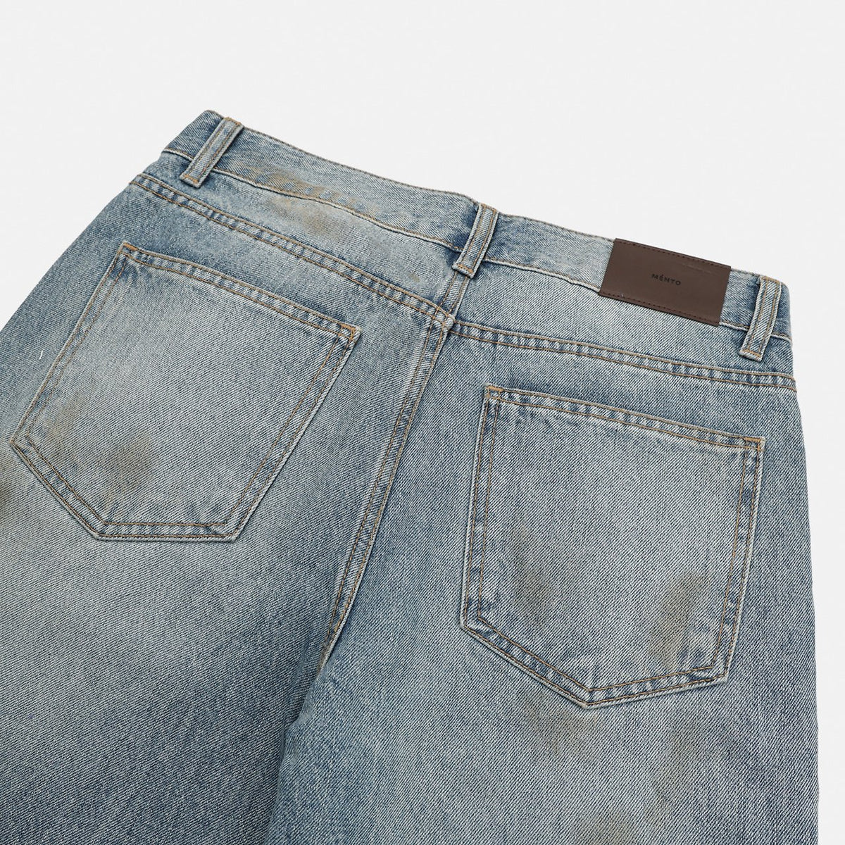 MAGNOLIA Pent Straight Denim Pants(BLUE) 商品画像7/8