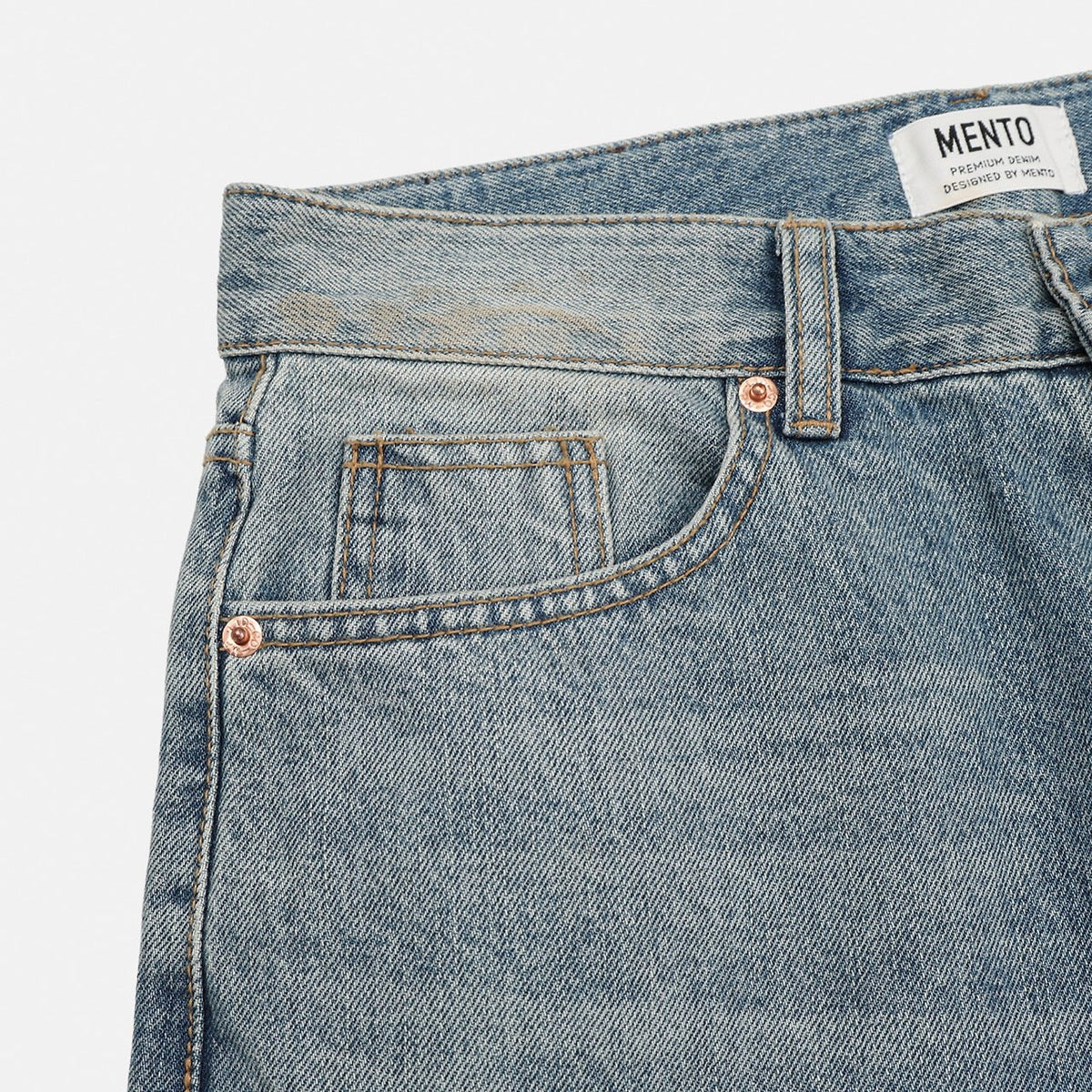 MAGNOLIA Pent Straight Denim Pants(BLUE) 商品画像7/11