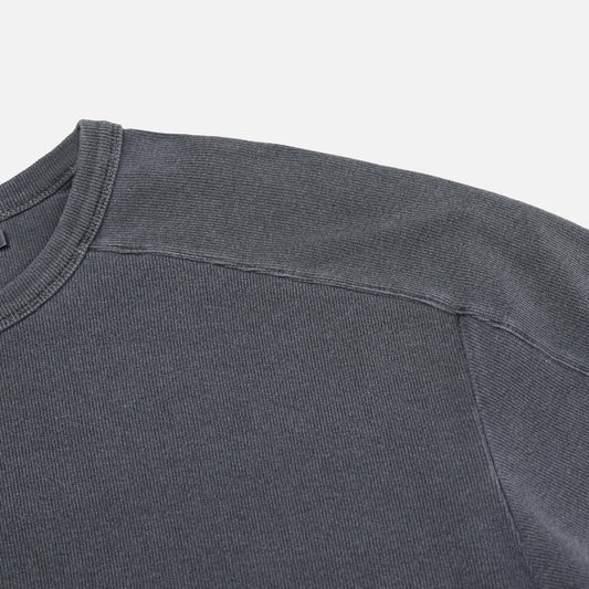 MAGNOLIA Pigment Rib Raglan Long Sleeve Tee(BEIGE, CHARCOAL) 商品画像3/12