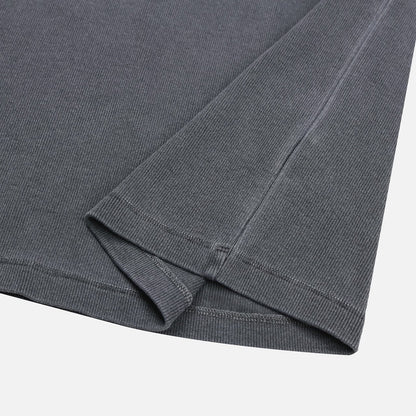 MAGNOLIA Pigment Rib Raglan Long Sleeve Tee(BEIGE, CHARCOAL) 商品画像5/12