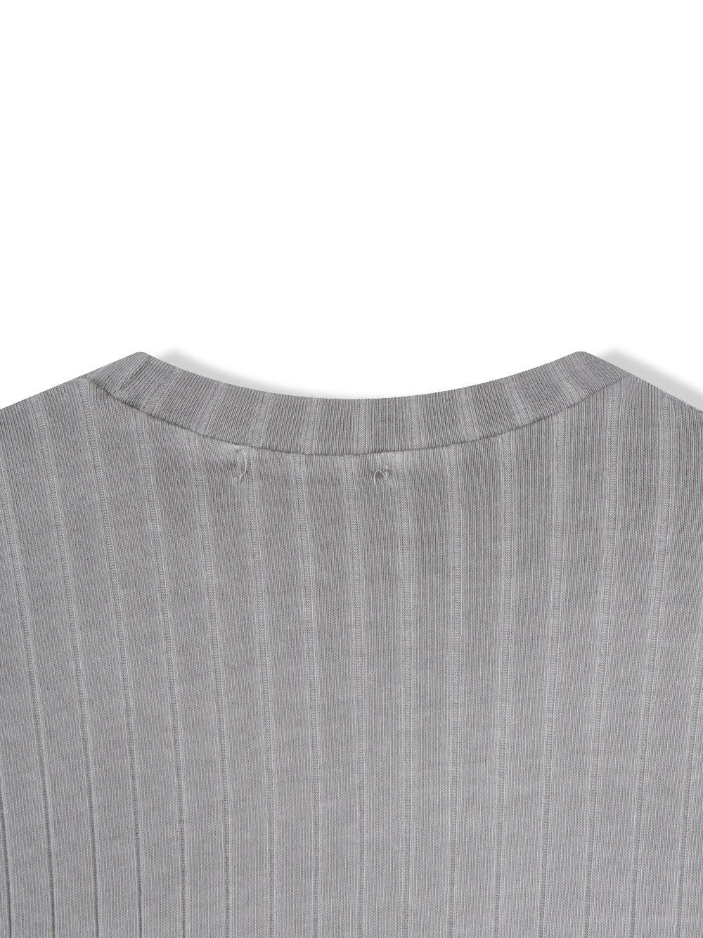 MAGNOLIA Pigment Ribbed Pocket Tee(BLACK, KHAKI, GRAY) 商品画像15/15