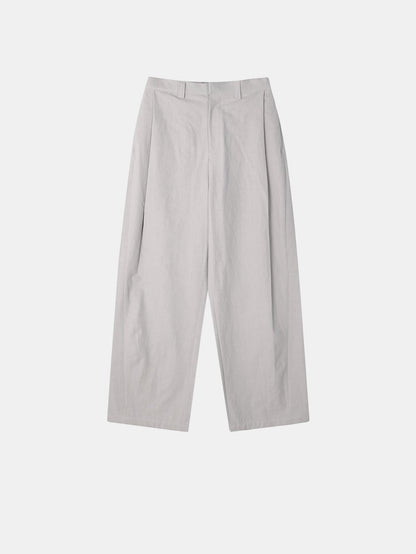 MAGNOLIA Pleated Wide Trousers(IVORY BEIGE,DARK BROWN,BLACK) 商品画像4/14