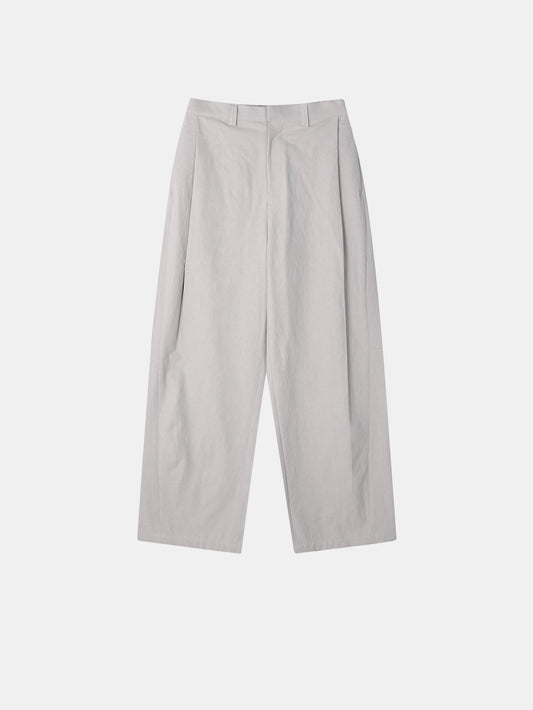 MAGNOLIA Pleated Wide Trousers(IVORY BEIGE,DARK BROWN,BLACK) 商品画像4/14