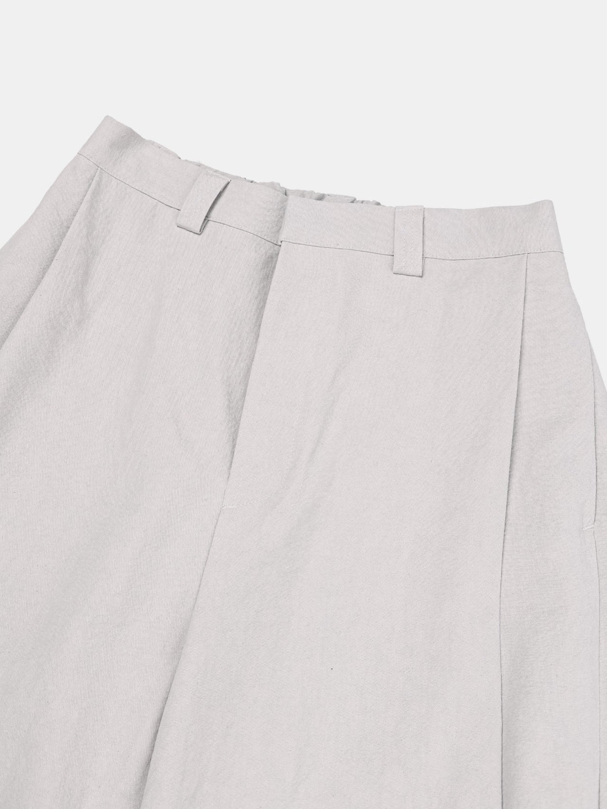 MAGNOLIA Pleated Wide Trousers(IVORY BEIGE,DARK BROWN,BLACK) 商品画像7/14