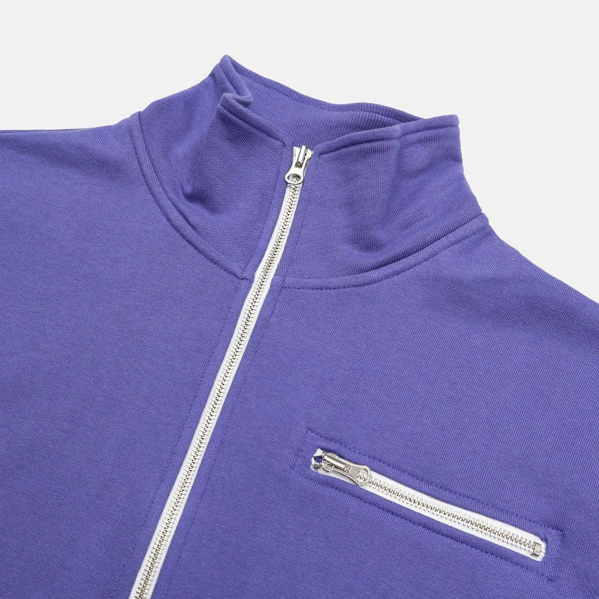 MAGNOLIA Prim Half-Zip Sweatshirt(CREAM,PURPLE,NAVY) 商品画像2/13