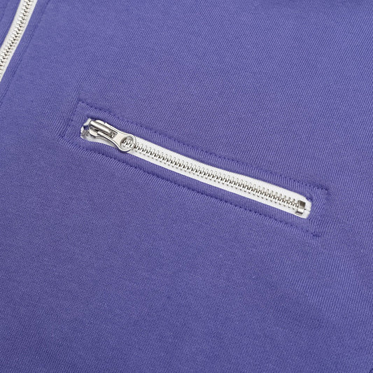 MAGNOLIA Prim Half-Zip Sweatshirt(CREAM,PURPLE,NAVY) 商品画像3/13