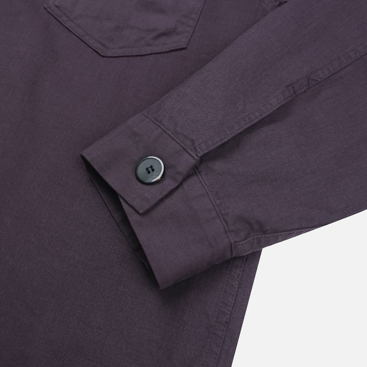 MAGNOLIA Puff Herringbone Shirt Jacket(PURPLE,BLACK) 商品画像5/9
