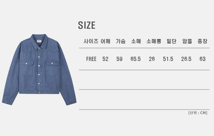 MAGNOLIA R12 Trucker Jacket(BEIGE, BLUE, BLACK) 商品画像12/12