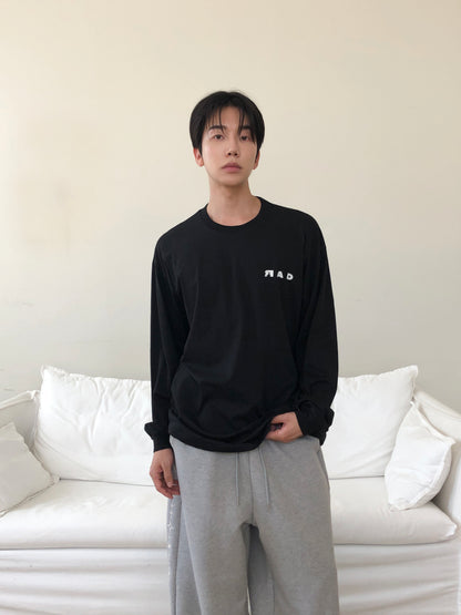 MAGNOLIA RAD Logo Long Sleeve(WHITE,CHARCOAL,BLACK) 商品画像6/39