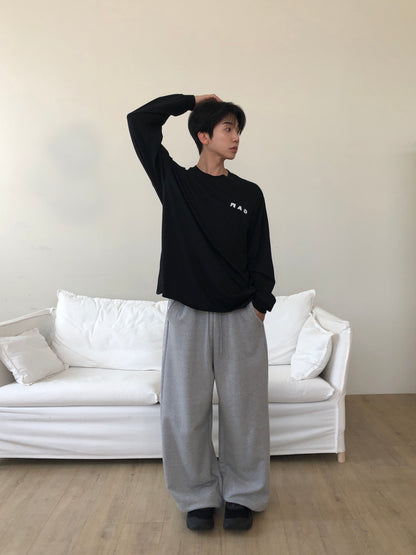 MAGNOLIA RAD Logo Long Sleeve(WHITE,CHARCOAL,BLACK) 商品画像7/39