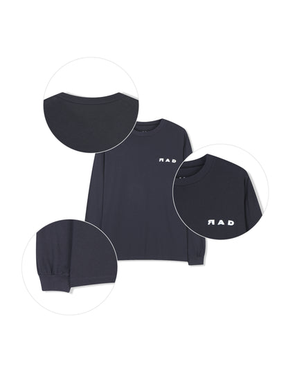 MAGNOLIA RAD Logo Long Sleeve(WHITE,CHARCOAL,BLACK) 商品画像29/39
