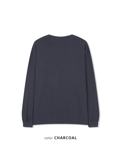 MAGNOLIA RAD Logo Long Sleeve(WHITE,CHARCOAL,BLACK) 商品画像34/39