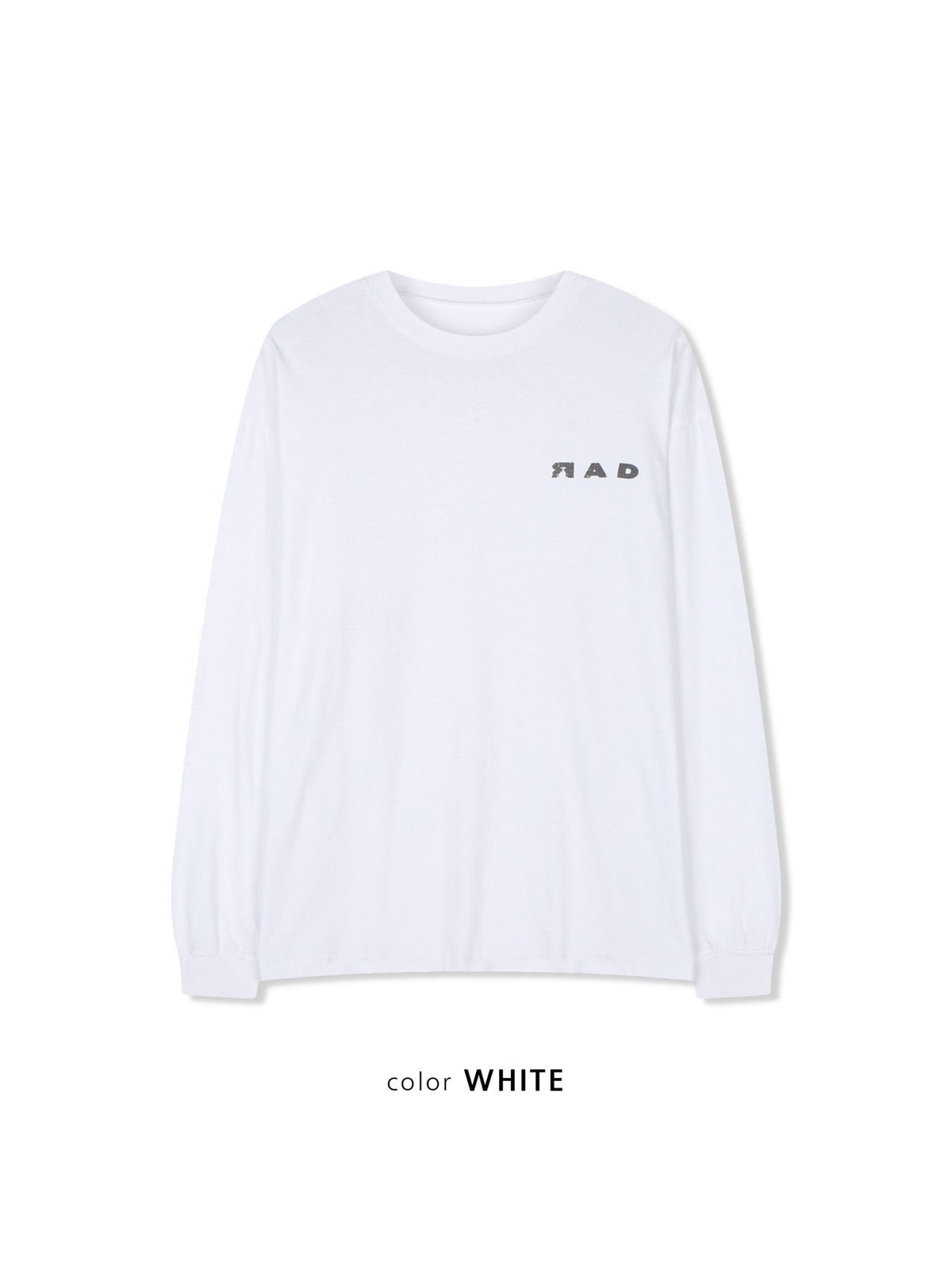 MAGNOLIA RAD Logo Long Sleeve(WHITE,CHARCOAL,BLACK) 商品画像35/39