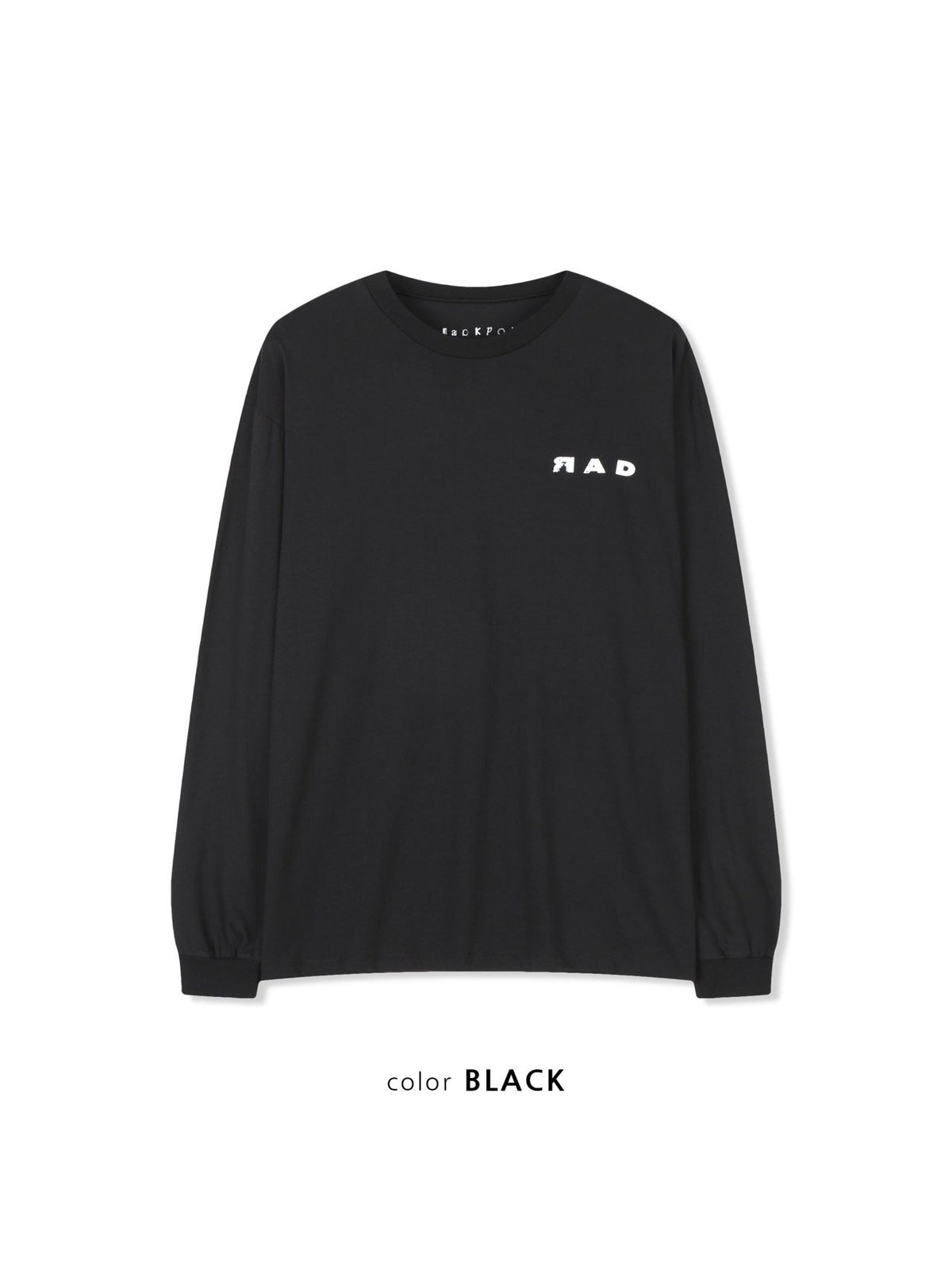 MAGNOLIA RAD Logo Long Sleeve(WHITE,CHARCOAL,BLACK) 商品画像36/39