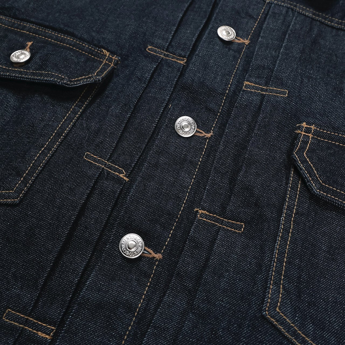 MAGNOLIA Raw Denim Trucker Jacket(DARK BLUE) 商品画像7/13