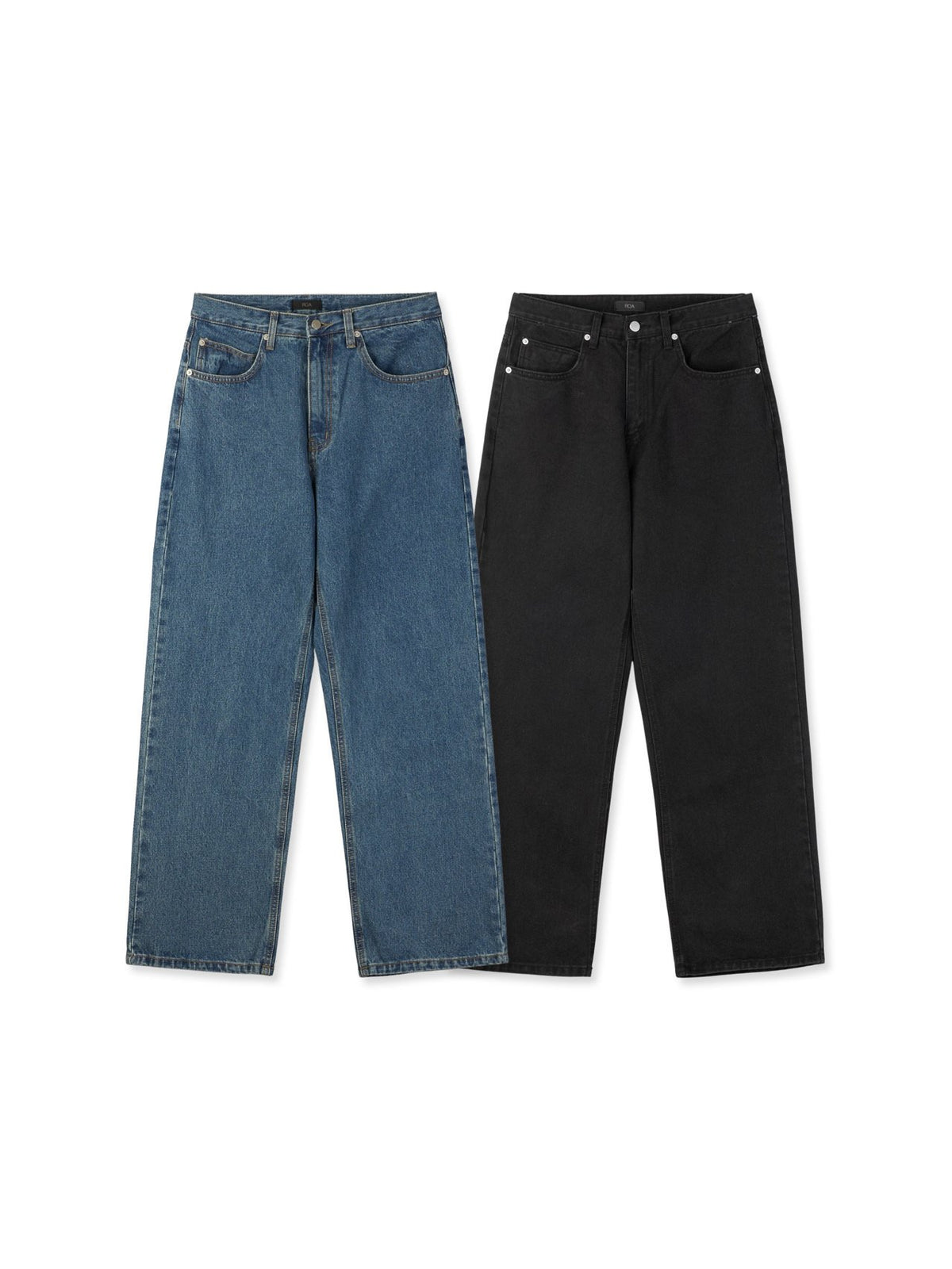 MAGNOLIA Regular Denim Pants(BLUE, BLACK BLUE) 商品画像11/15
