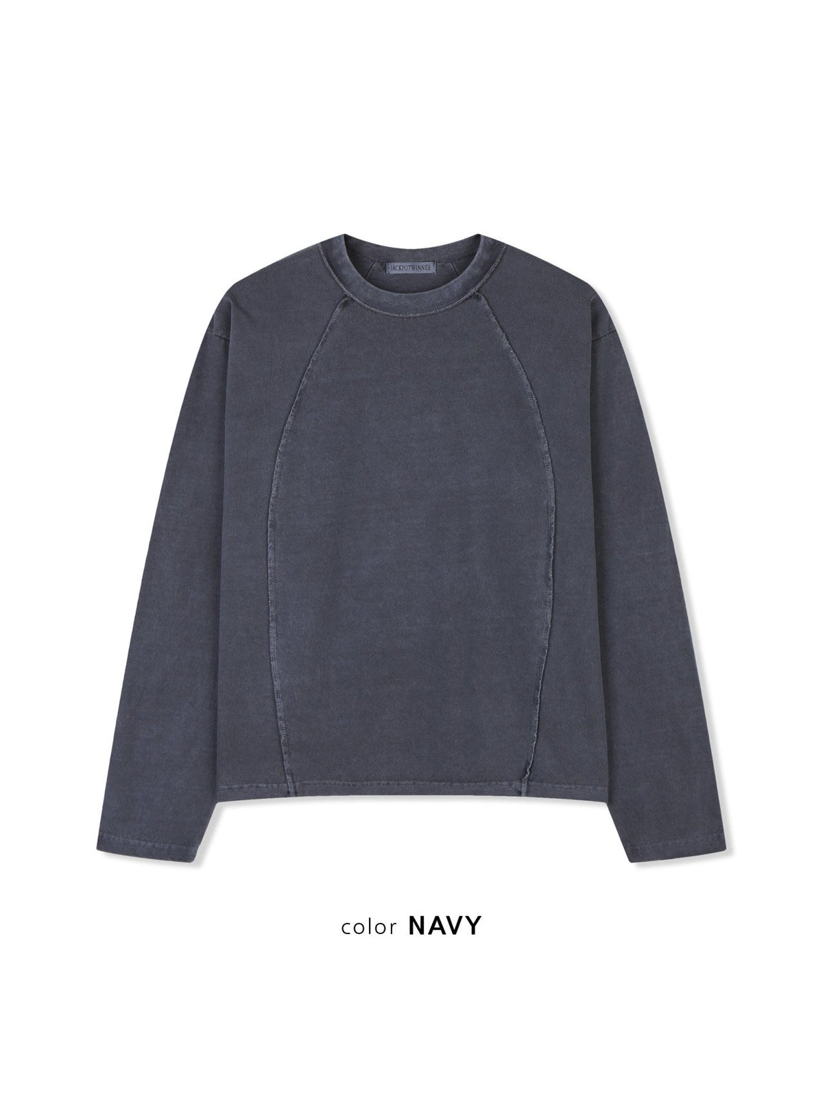 MAGNOLIA Reverse Pigment Long Sleeve Tee(KHAKI, NAVY, CHARCOAL) 商品画像14/15