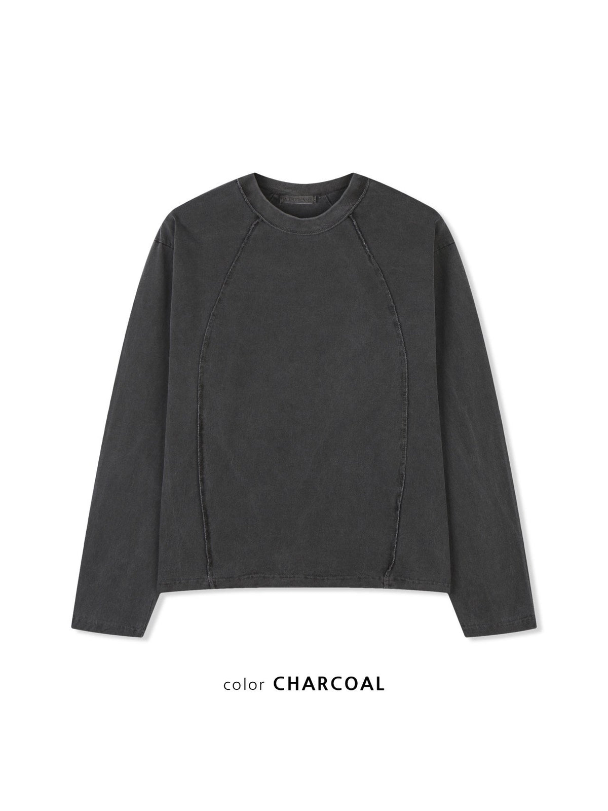 MAGNOLIA Reverse Pigment Long Sleeve Tee(KHAKI, NAVY, CHARCOAL) 商品画像15/15