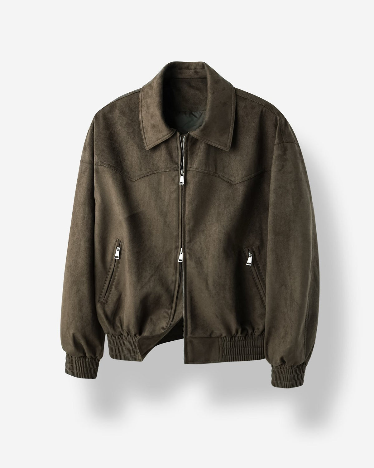 MAGNOLIA Ronin Western Suede Jacket(KHAKI,BLACK) 商品画像2/10