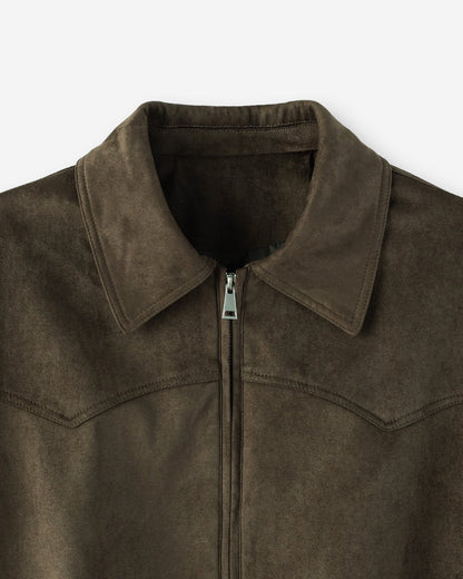 MAGNOLIA Ronin Western Suede Jacket(KHAKI,BLACK) 商品画像3/10