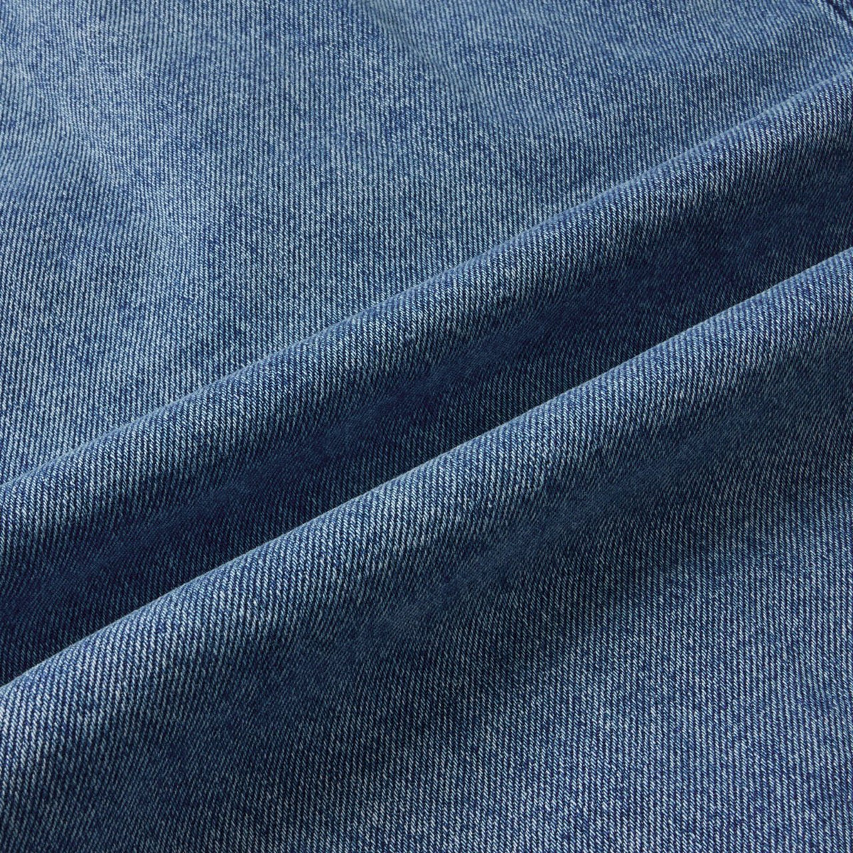 MAGNOLIA Rough China Collar Denim Jacket(LIGHT BLUE) 商品画像8/10
