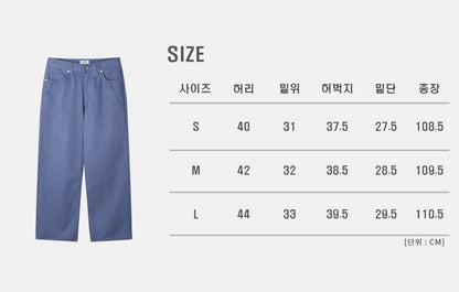 MAGNOLIA Run Bio Cotton Pants(KHAKI, BLUE) 商品画像7/11