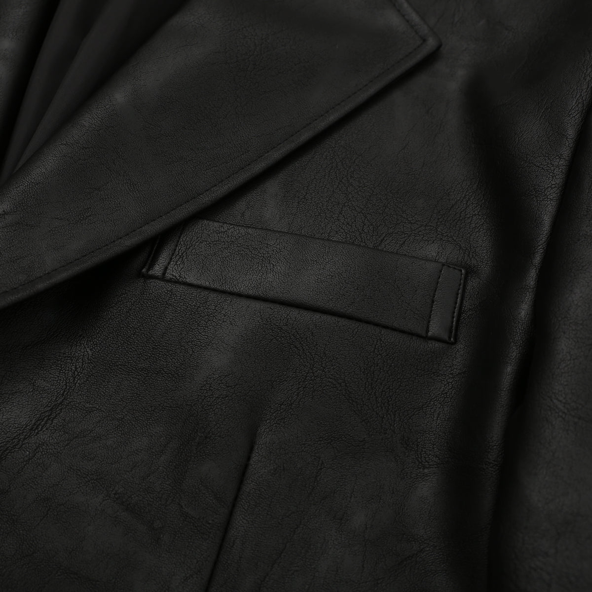 MAGNOLIA Sierra Leather Blazer(BLACK) 商品画像12/17