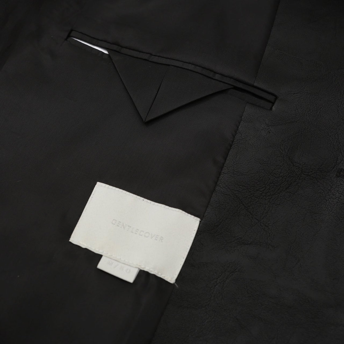 MAGNOLIA Sierra Leather Blazer(BLACK) 商品画像17/17