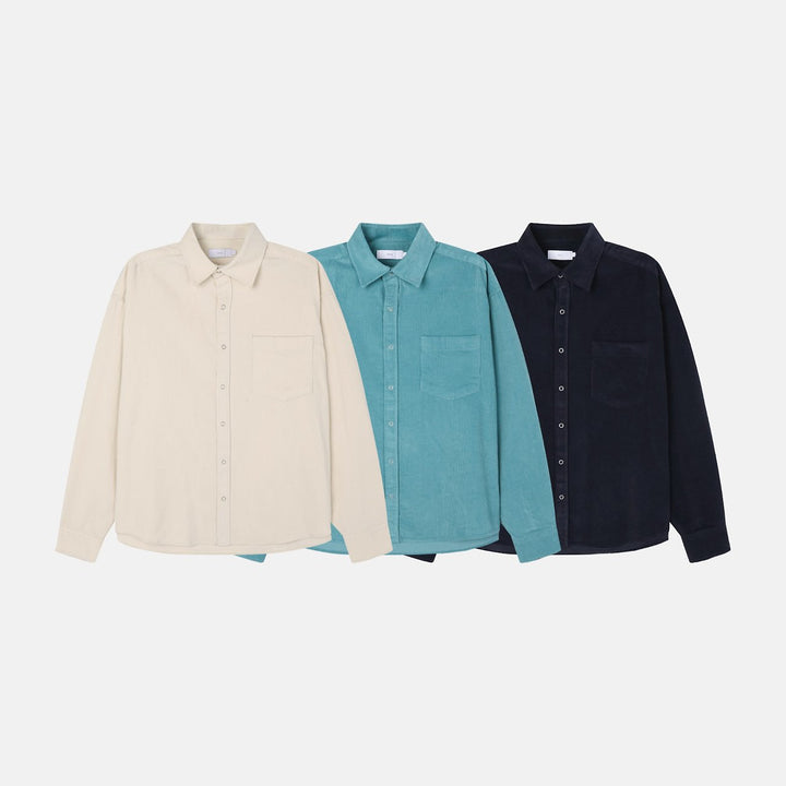 Snap Corduroy Shirt
