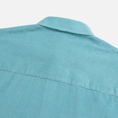 MAGNOLIA Snap Corduroy Shirt(IVORY,TEAL,NAVY) 商品画像5/11