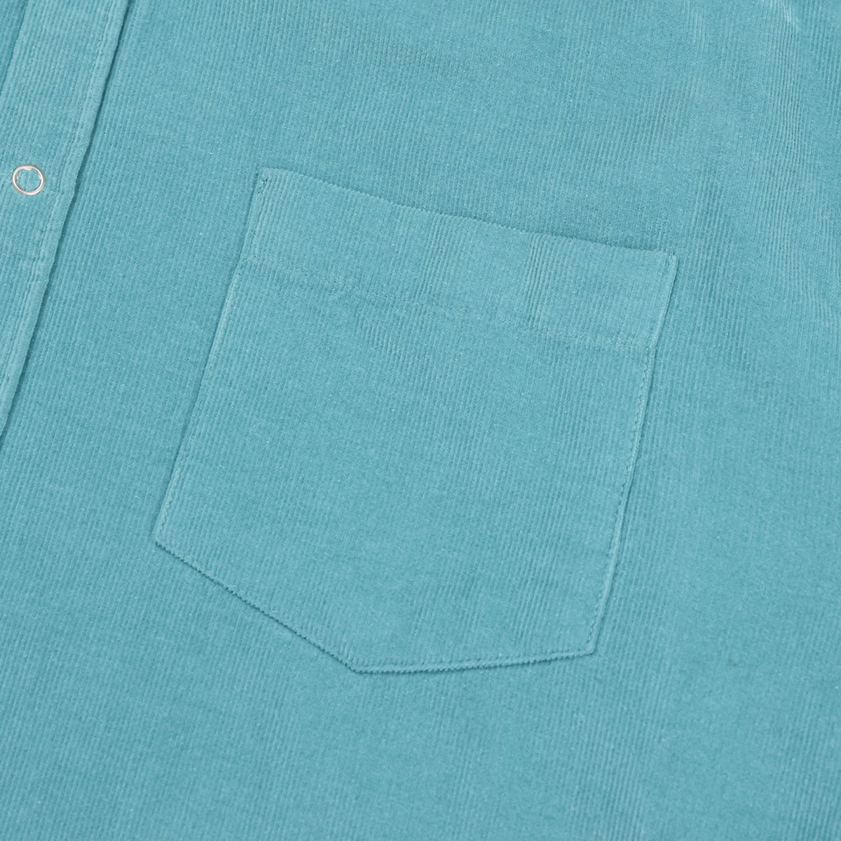 MAGNOLIA Snap Corduroy Shirt(IVORY,TEAL,NAVY) 商品画像6/11
