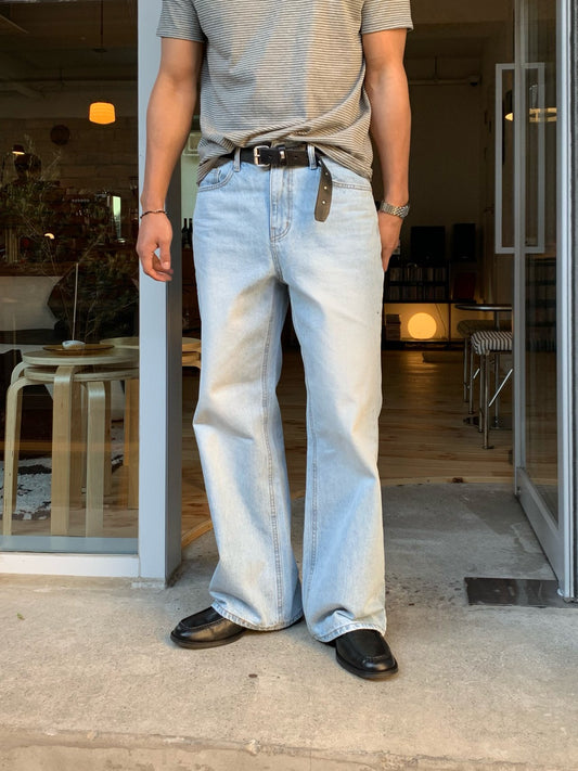 MAGNOLIA Sona Light Flare Denim(LIGHT BLUE) 商品画像4/23