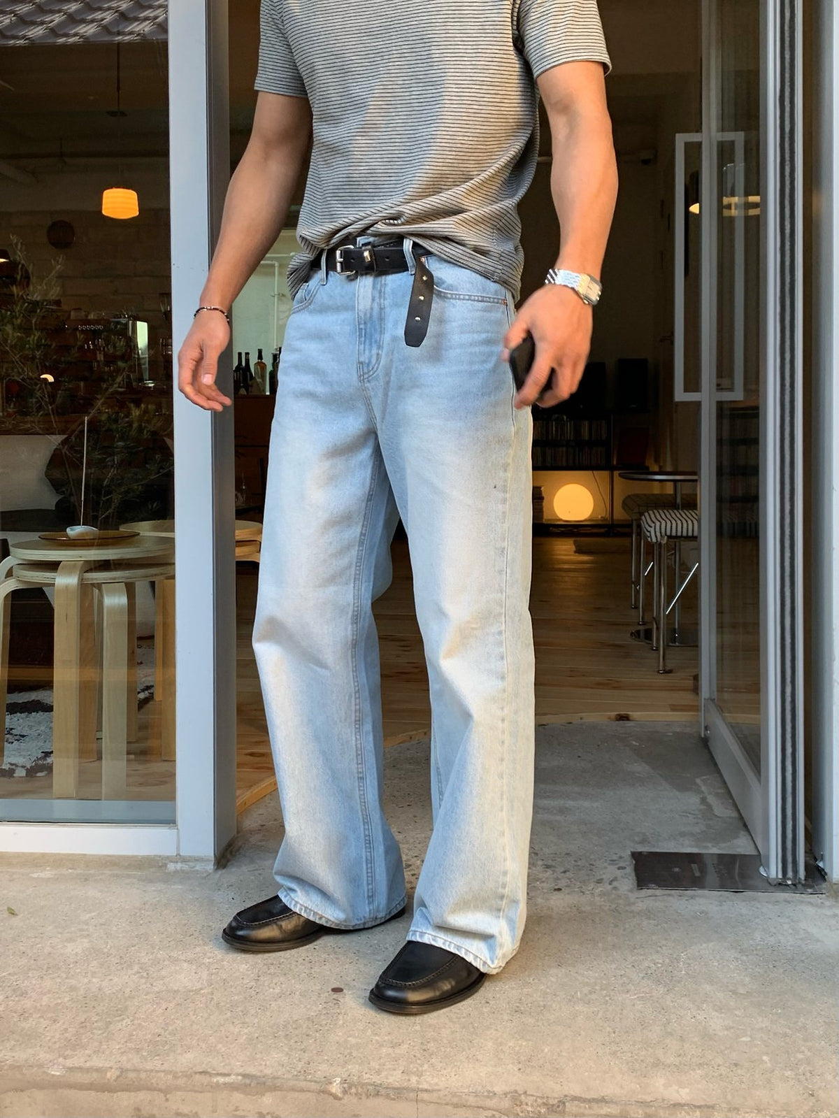 MAGNOLIA Sona Light Flare Denim(LIGHT BLUE) 商品画像5/23