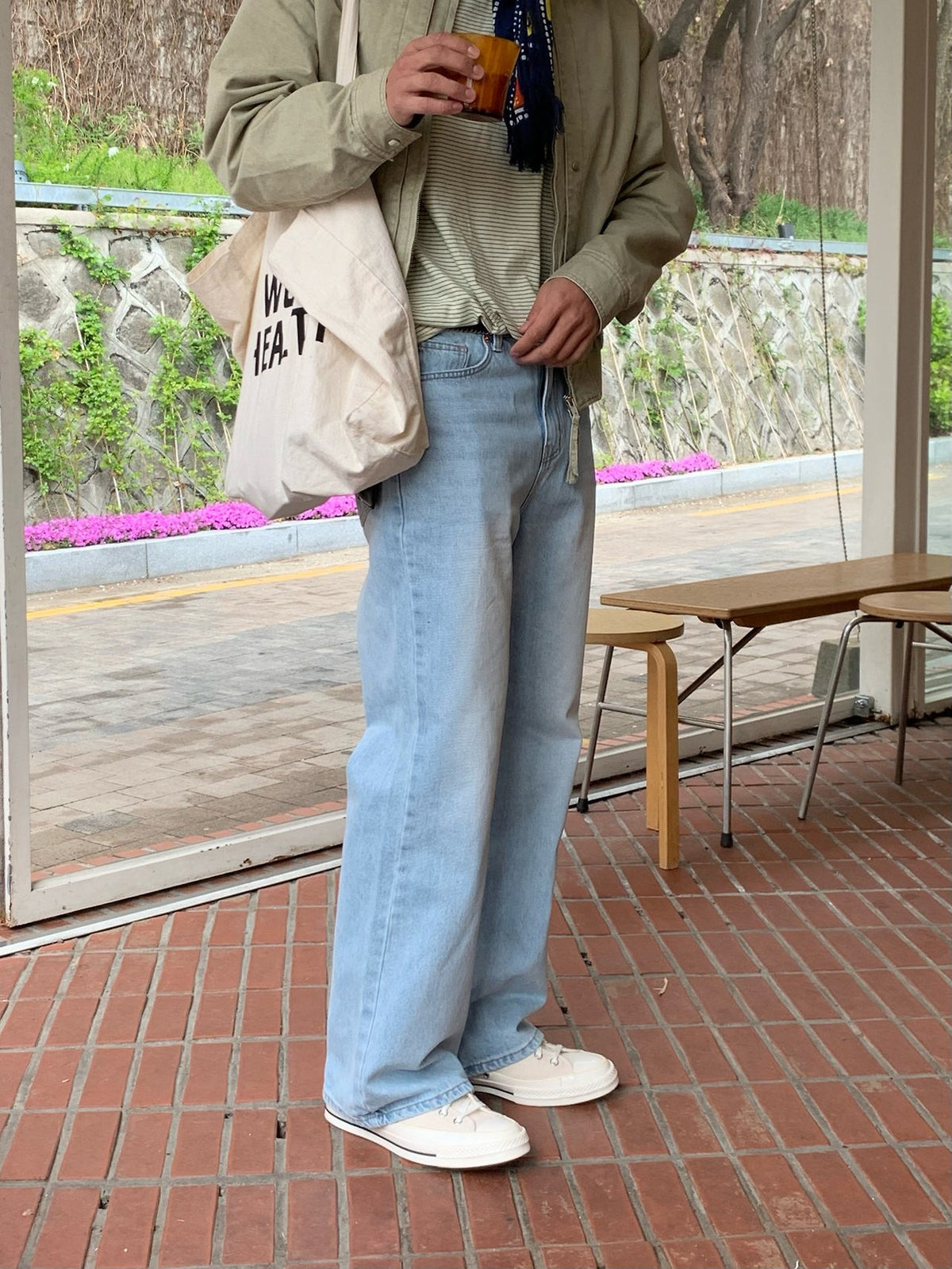MAGNOLIA Sona Light Flare Denim(LIGHT BLUE) 商品画像12/23